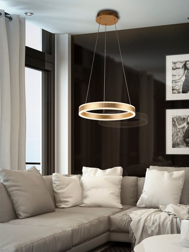 Helia  Led Lamp, Gold/Silver  Ø100, Ø50