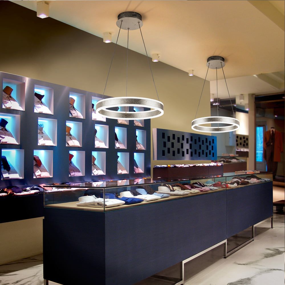 Helia  Led Lamp, Gold/Silver  Ø100, Ø50