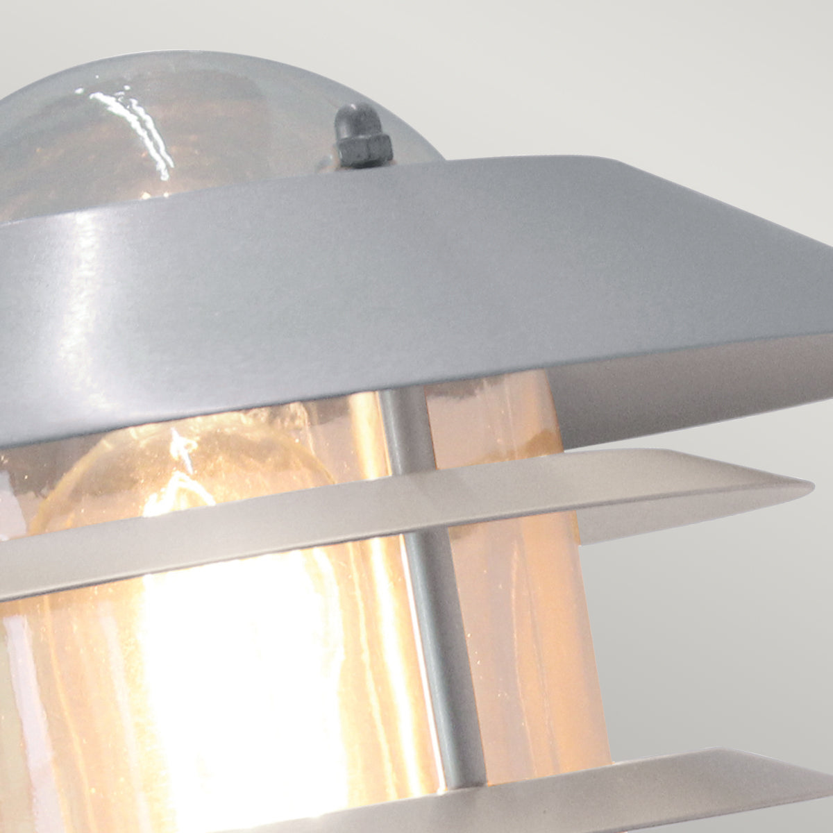 Helsingor Wall Lantern - Silver Finish