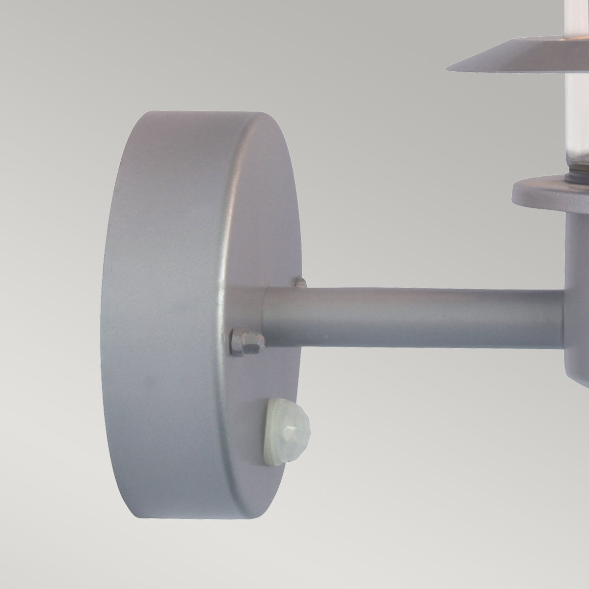 Helsingor PIR Wall Lantern - Silver Finish