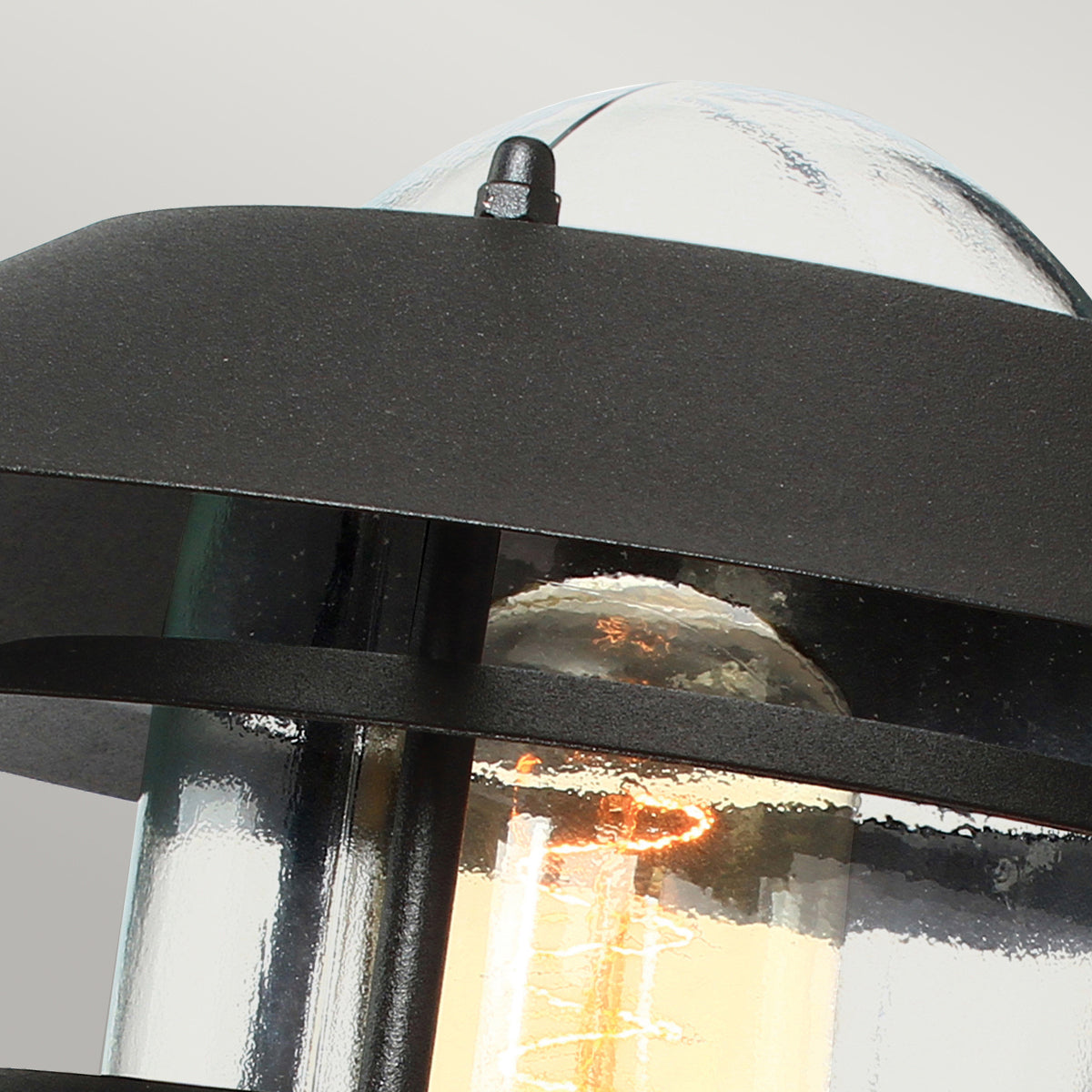 Helsingor Wall Lantern - Black Finish