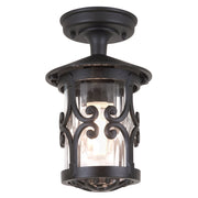 Hereford Porch Lantern Style A – Black Finish