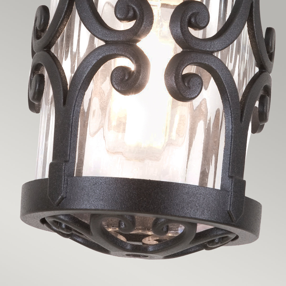 Hereford Porch Lantern Style A – Black Finish