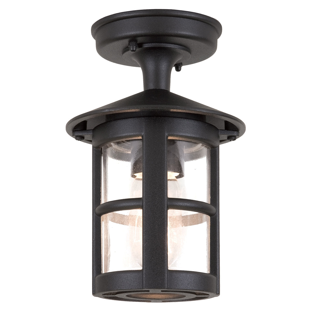 Hereford Porch Lantern Style B – Black Finish