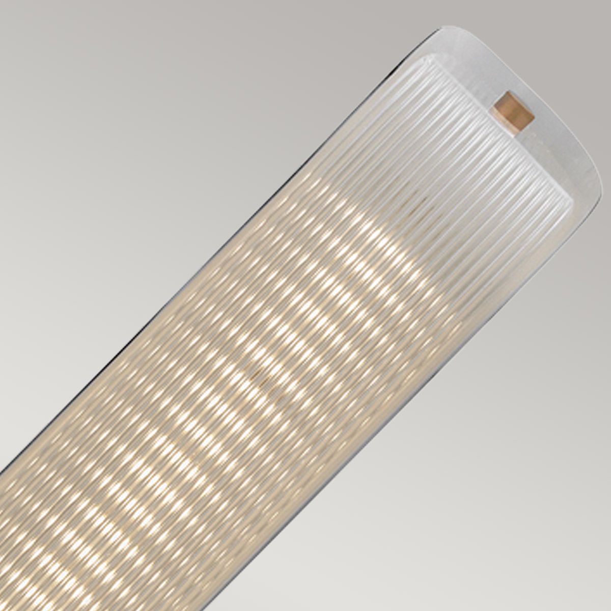 Hinkley Arco Linear LED pendant - Heritage Brass/ Black