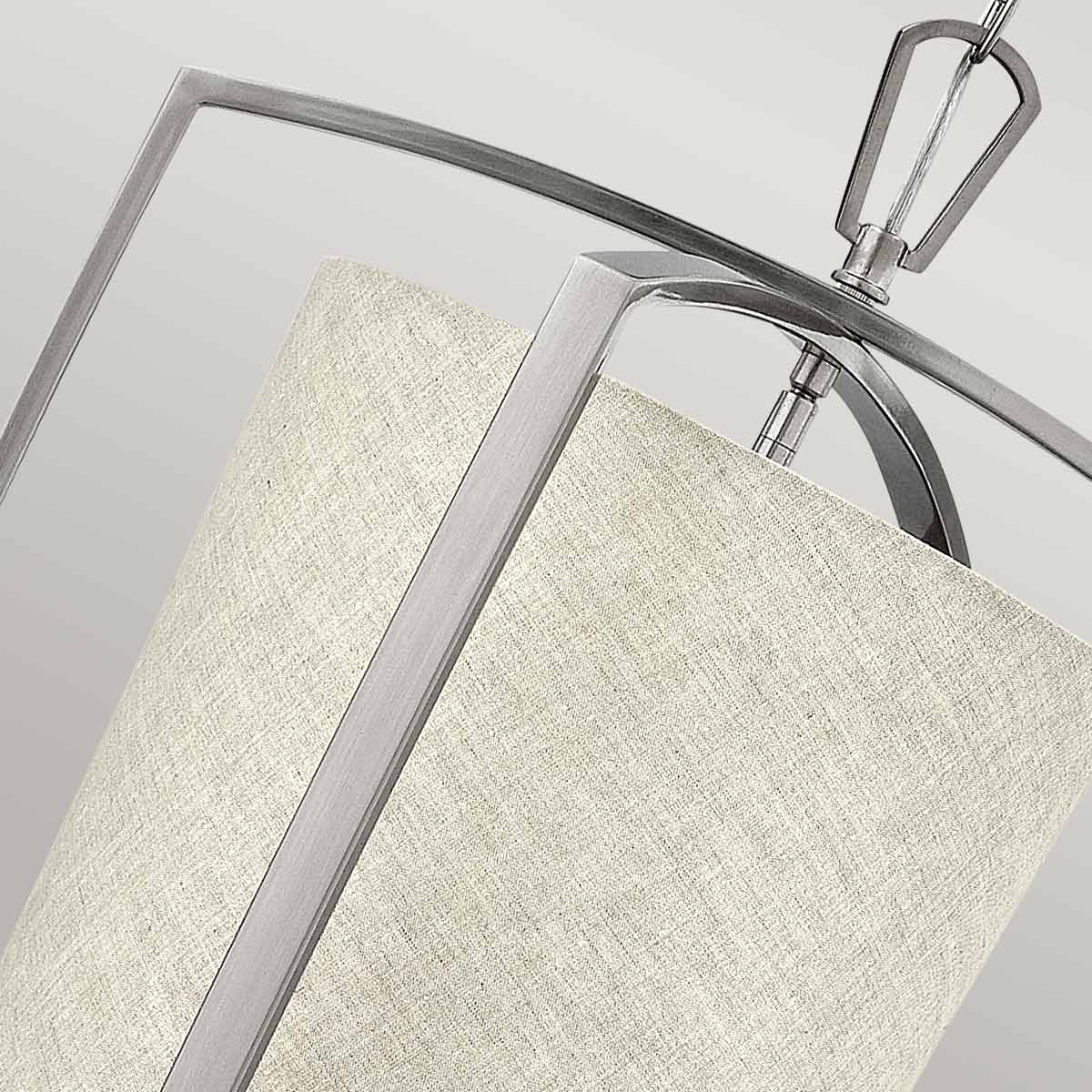 Blakely 3 Light Large Pendant - Brushed Nickel E14