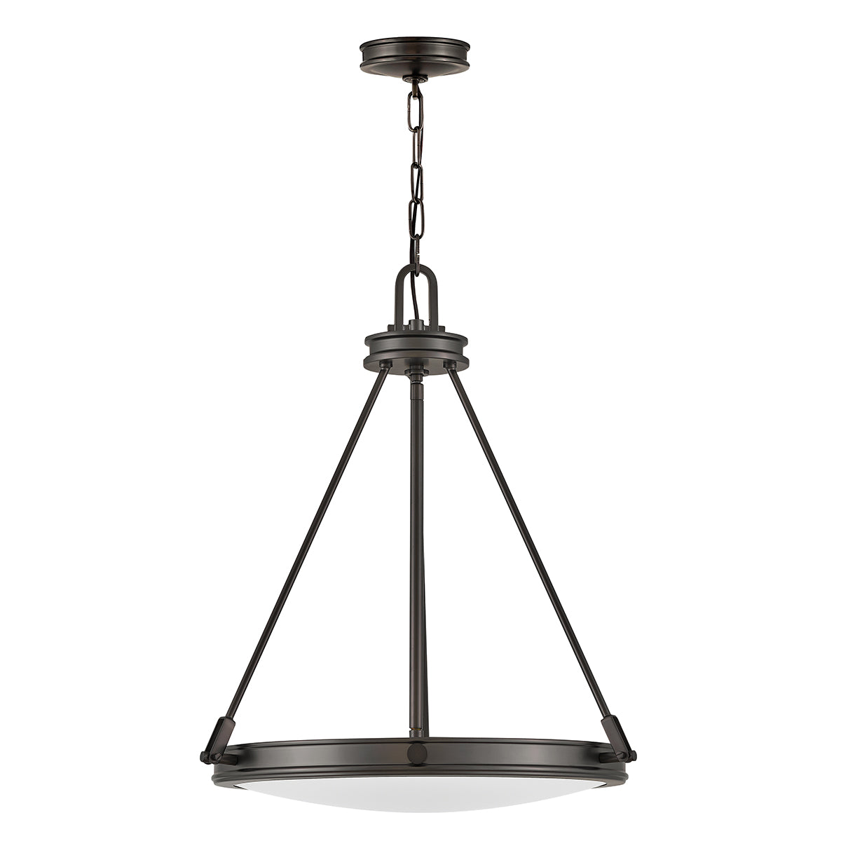 Collier 4 Light Pendant - Black Oxide E14