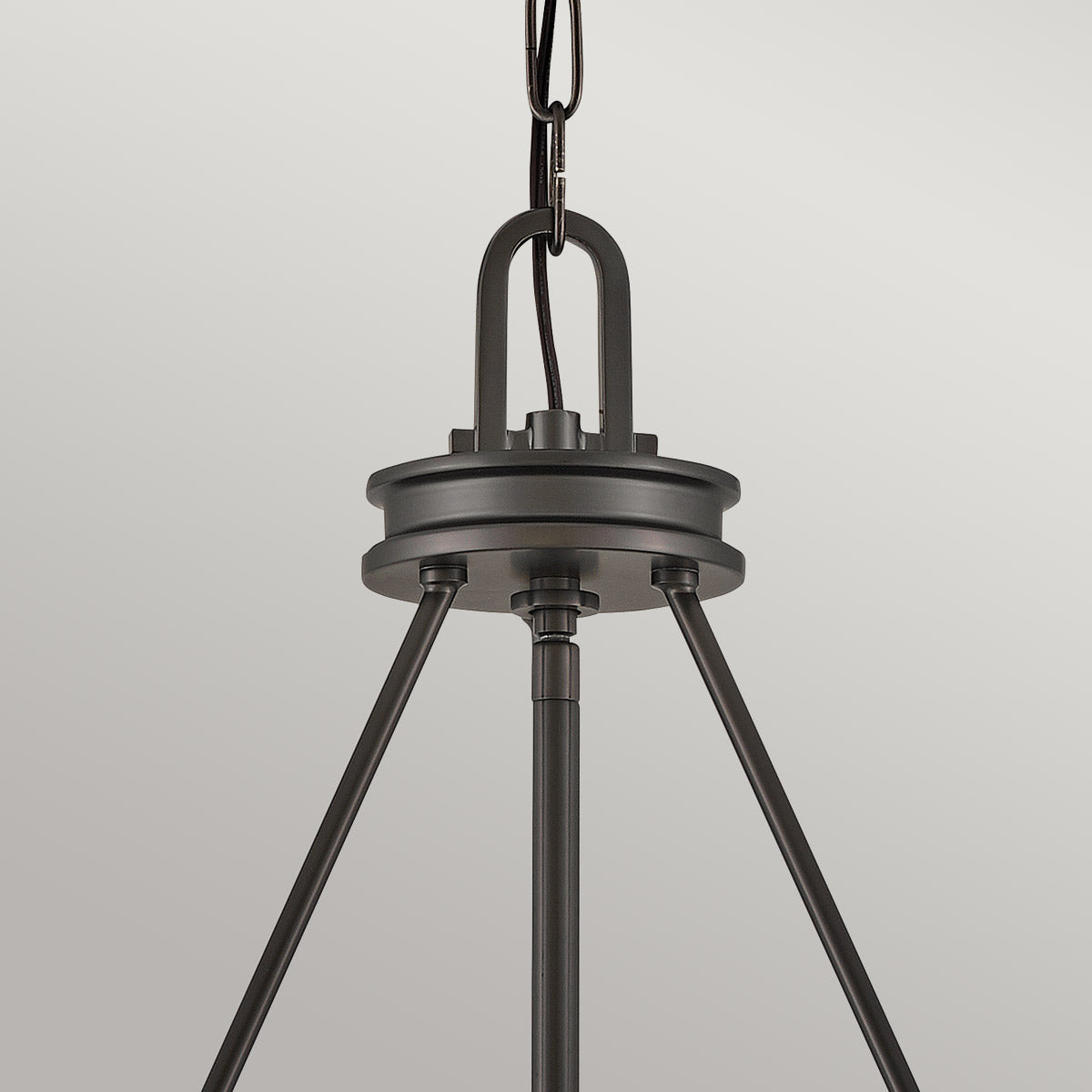 Collier 4 Light Pendant - Black Oxide E14