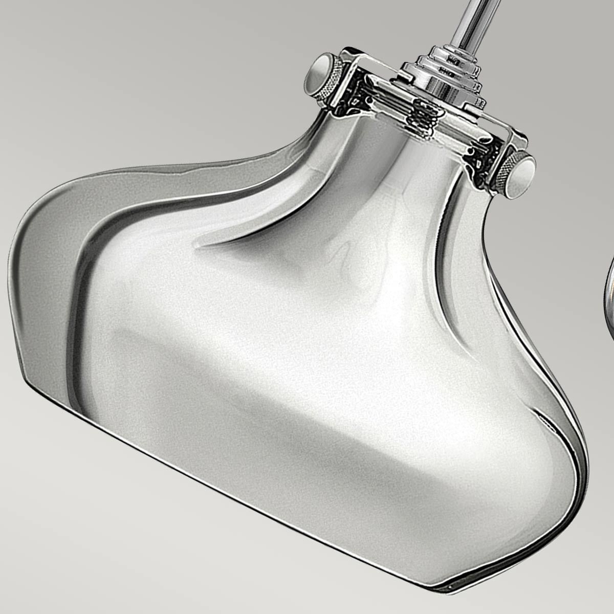 Congress 1 Light Wall Light With Various Styles - Brushed Caramel/Chrome IP20 E27