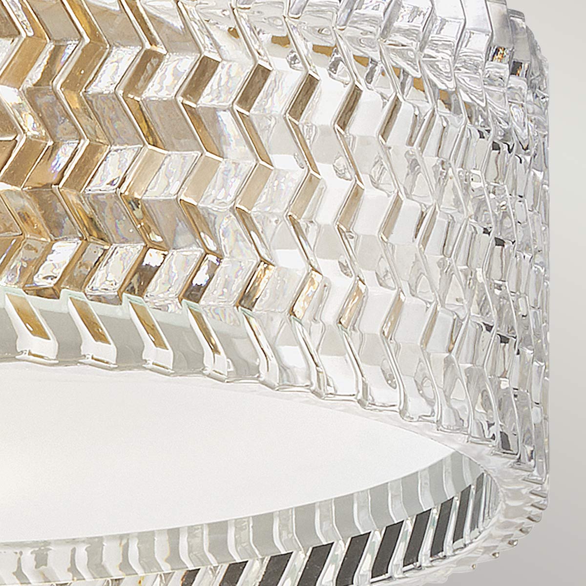 Hinkley Elle 2 lt Small Flush -E27