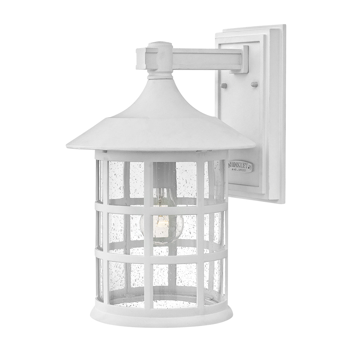 Freeport Large Wall Lantern - Textured White Finish