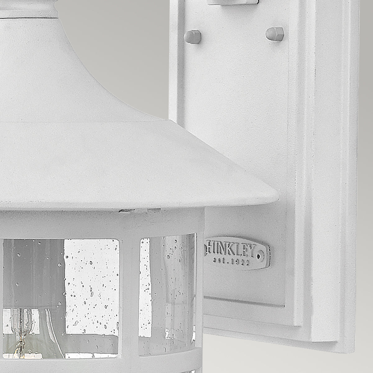 Freeport Large Wall Lantern - Textured White Finish