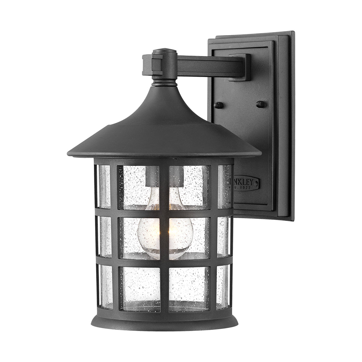 Freeport Medium Wall Lantern - Textured Black Finish