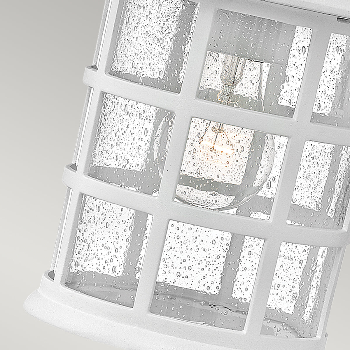 Freeport Medium Wall Lantern - Textured White Finish