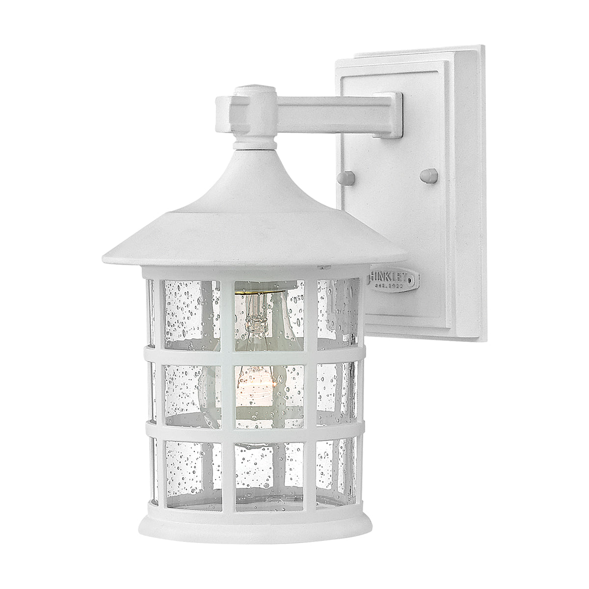 Freeport Small Wall Lantern - Textured White Finish