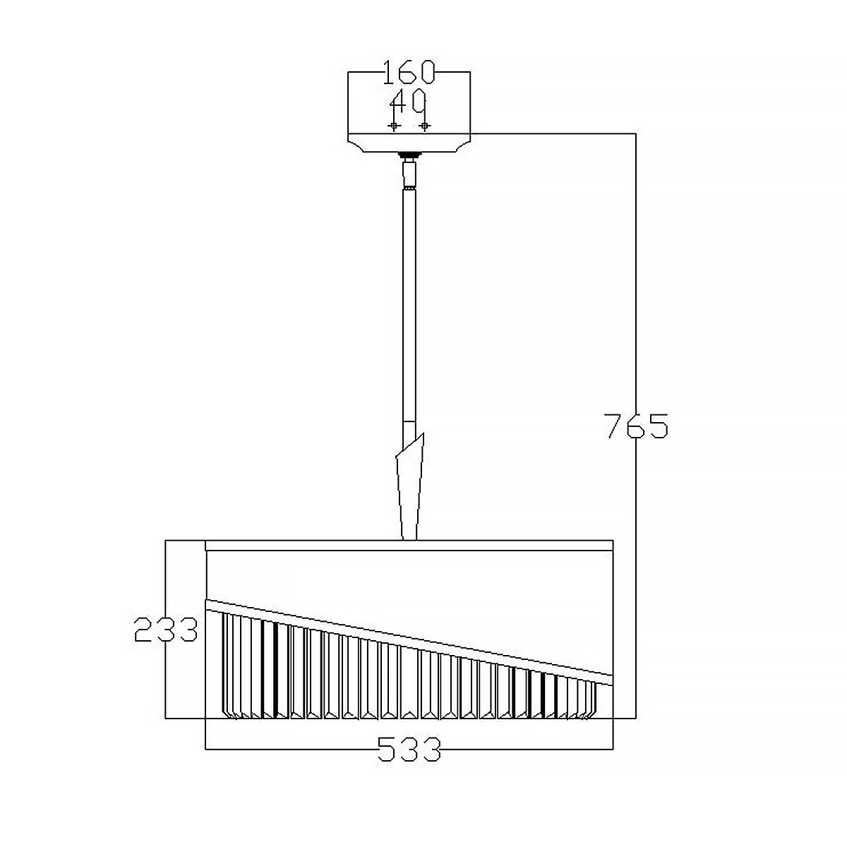 Gigi 3 Light Pendant - Polished Nickel E14