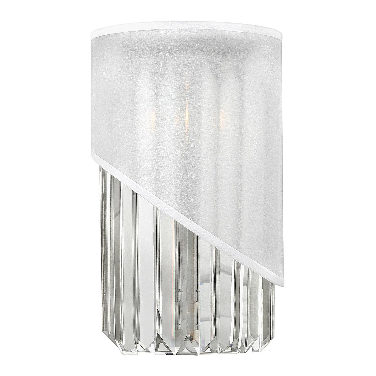 Gigi 1Lt Crystal Wall Light
