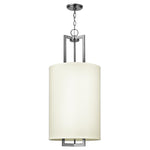 Hampton 3 Light Pendant - Antique Nickel E27