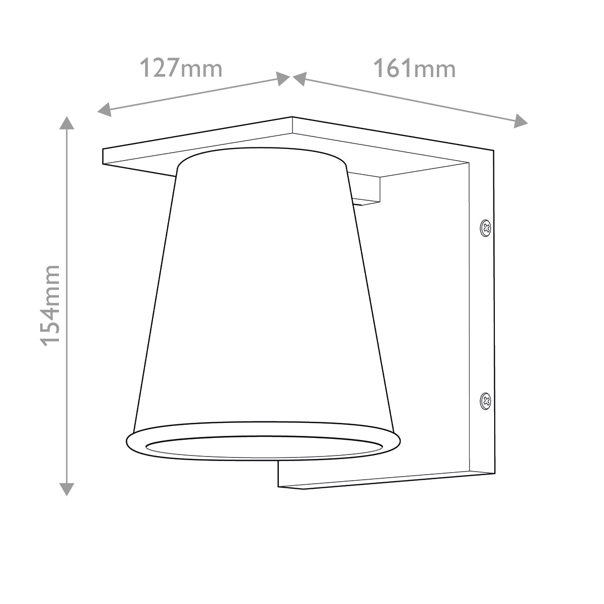 Hinkley Coastal Wall Lantern - GU10