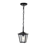 Huntersfield 1/3Lt Chain Lantern - Black IP44 E27