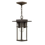 Manhattan 1 Light Chain Lantern - Oil Rubbed Bronze IP23 E27