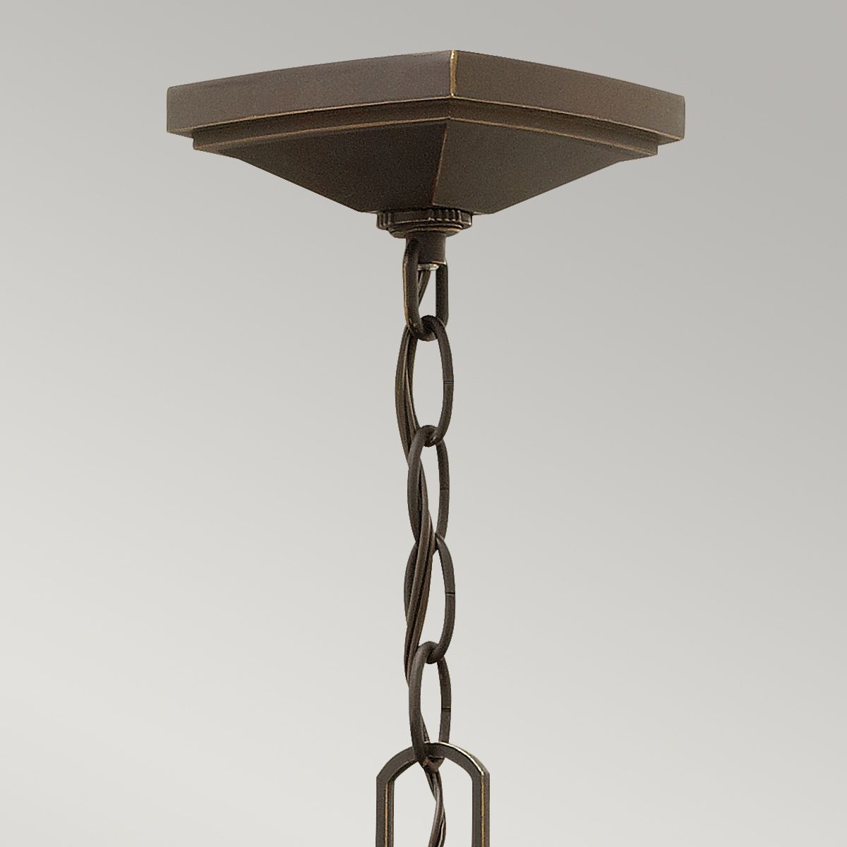 Manhattan 1 Light Chain Lantern - Oil Rubbed Bronze IP23 E27