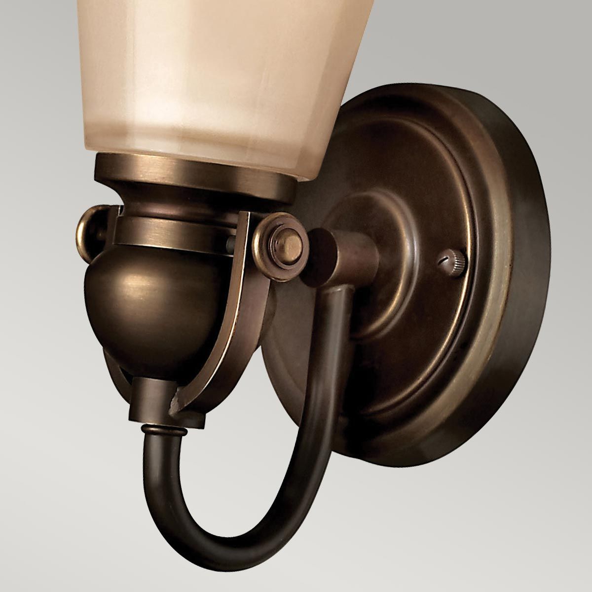 Mayflower 1 Light Wall Light - Olde Bronze IP20 E27