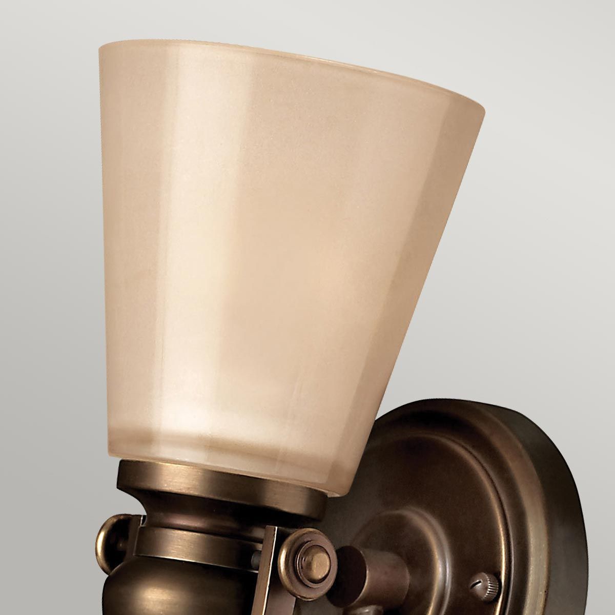 Mayflower 1 Light Wall Light - Olde Bronze IP20 E27