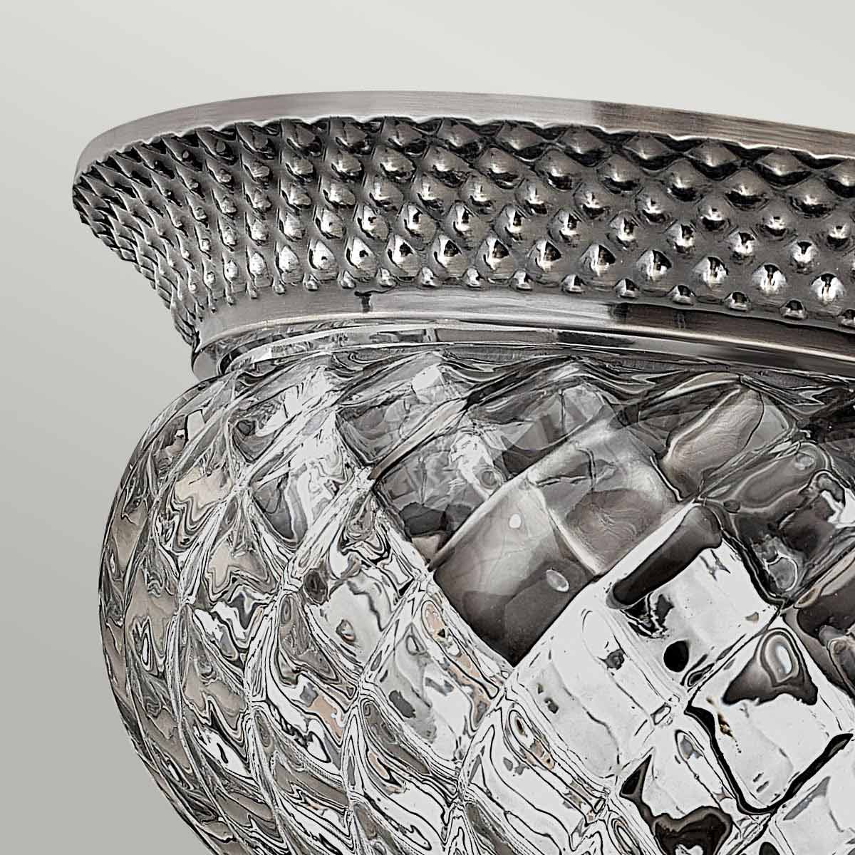 Plantation 2/3Lt Light Flush - Various Finishes E27