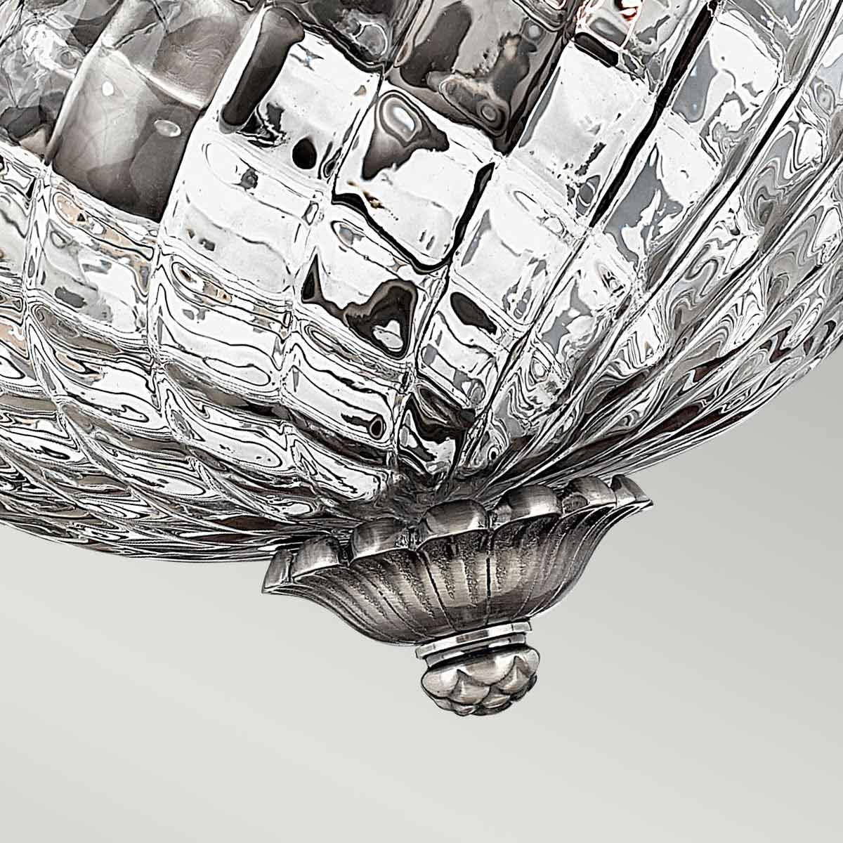 Plantation 2/3Lt Light Flush - Various Finishes E27