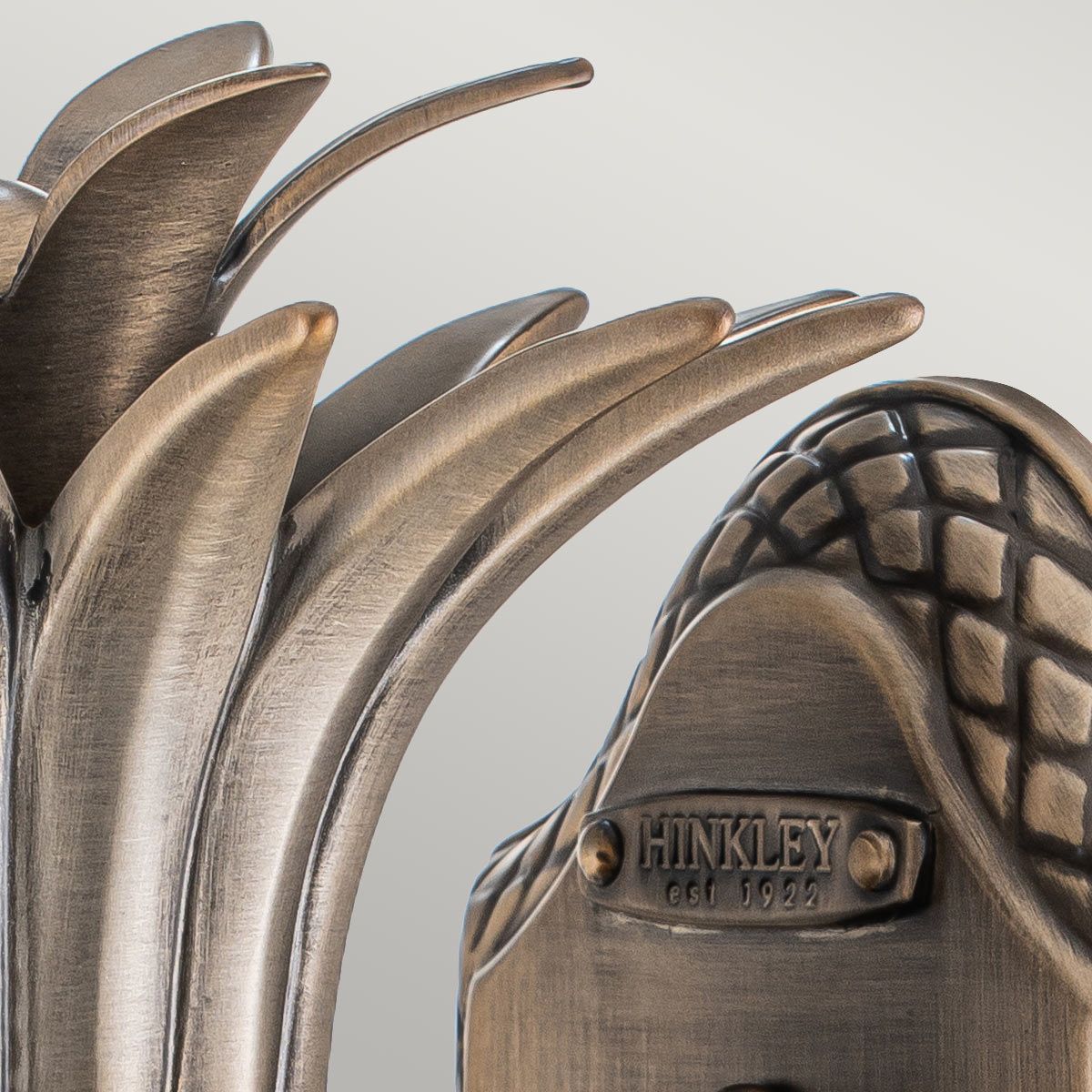 Plantation 1Lt Outdoor Wall Lantern - Burnished Bronze/Black E27 IP44