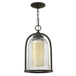 Quincy 1 Light Medium Chain Lantern - Oil Rubbed Bronze IP23 E27