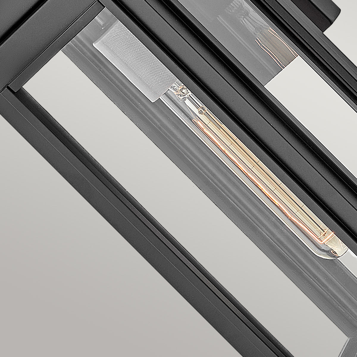 Sag Harbor Small Wall Lantern - Black Finish