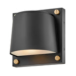 Scout 1lt Small Wall Light - Black GU10 IP44