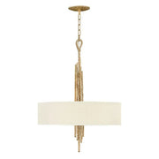 Spyre 6 Light Chandelier – Champagne Gold/Metallic Matte Bronze