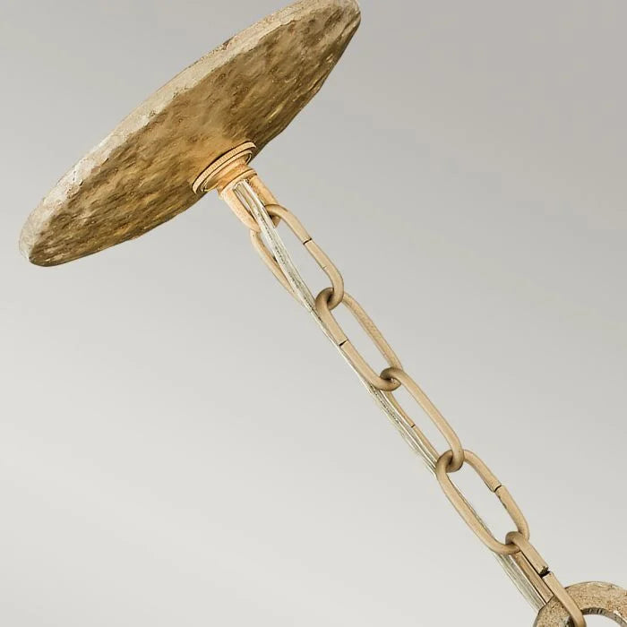 Spyre 6 Light Chandelier – Champagne Gold/Metallic Matte Bronze