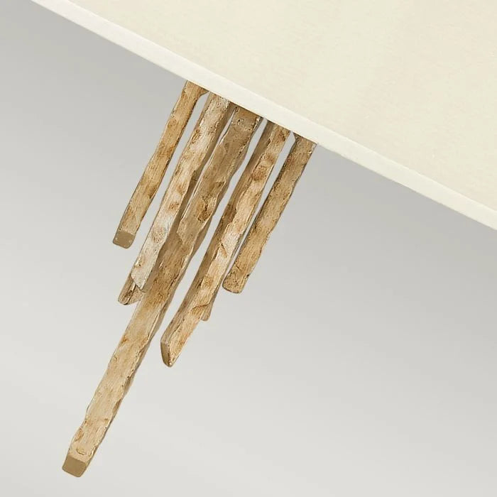 Spyre 6 Light Chandelier – Champagne Gold/Metallic Matte Bronze