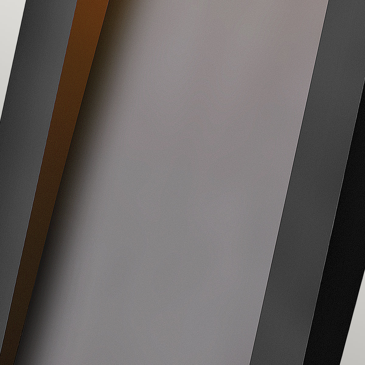 Taper Large LED Wall Lantern - Textured Black Finish