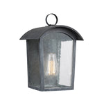 Hodges Small Wall Lantern - Ash Black Finish