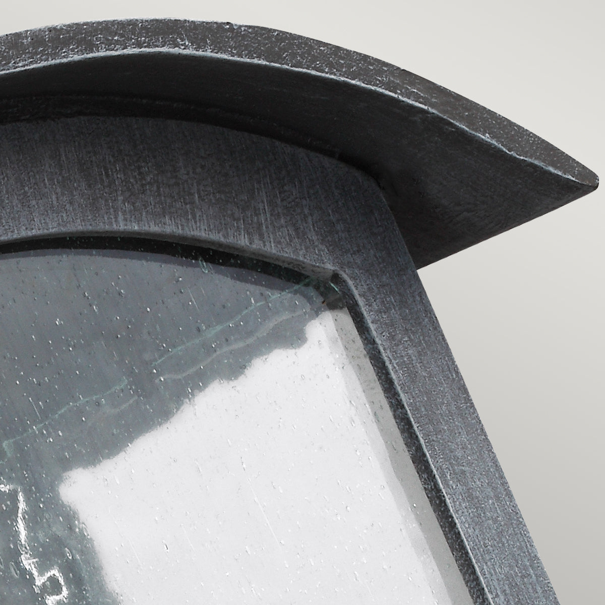 Hodges Small Wall Lantern - Ash Black Finish