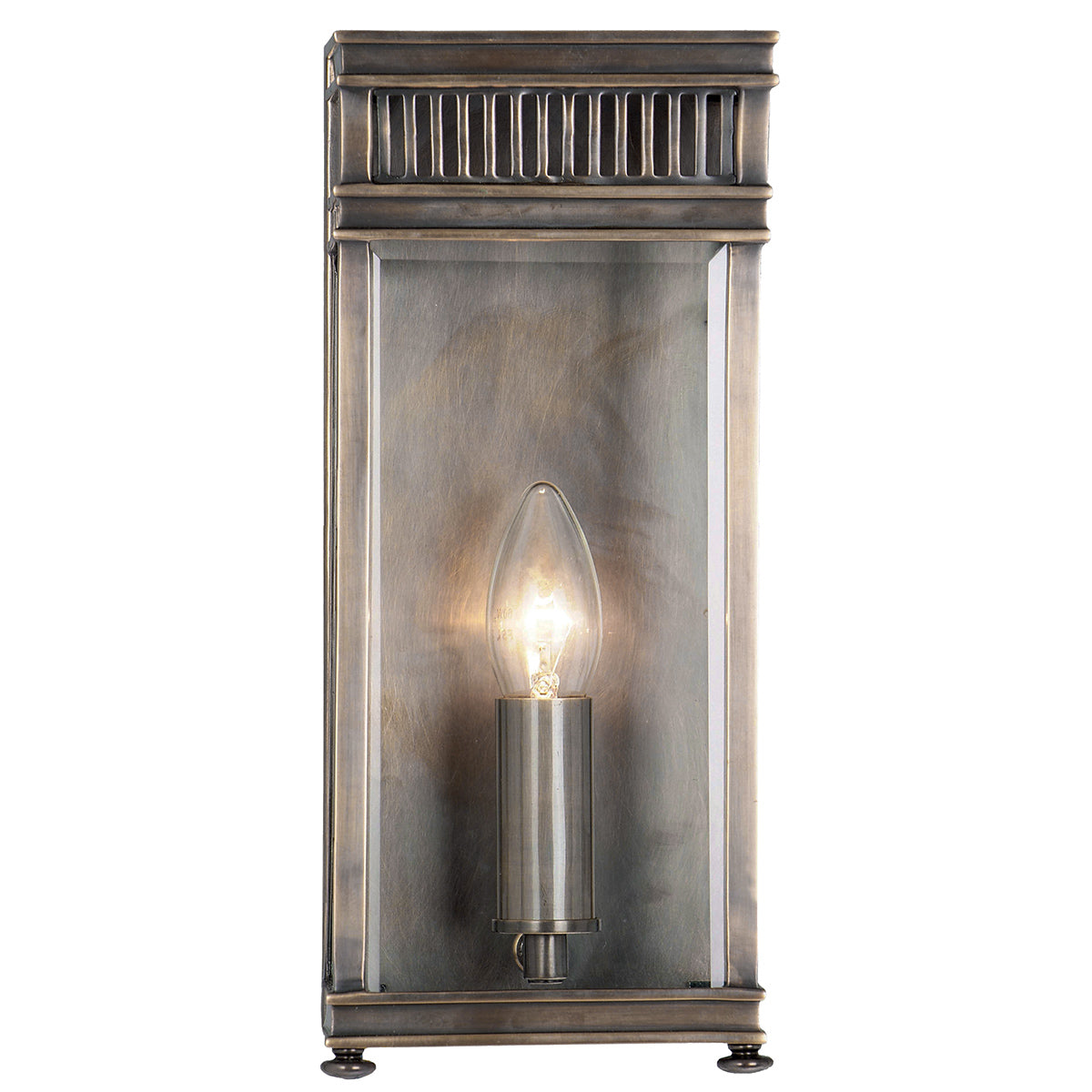 Holborn Small Half Lantern – Dark Bronze Finish