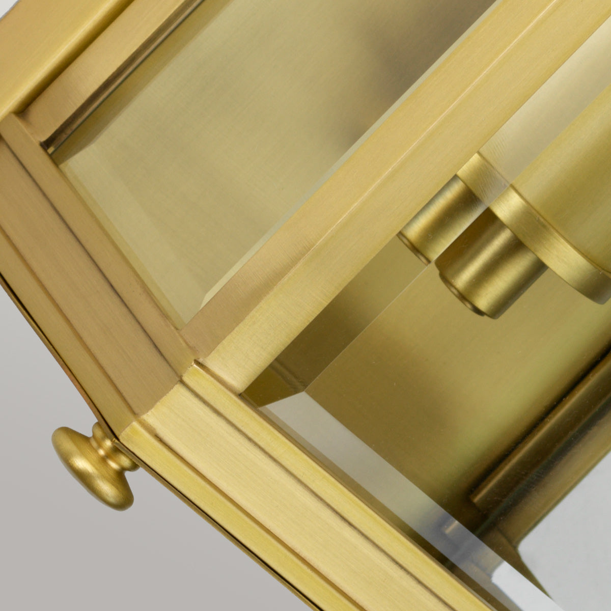 Holborn Small Half Lantern – Brushed Brass Finish