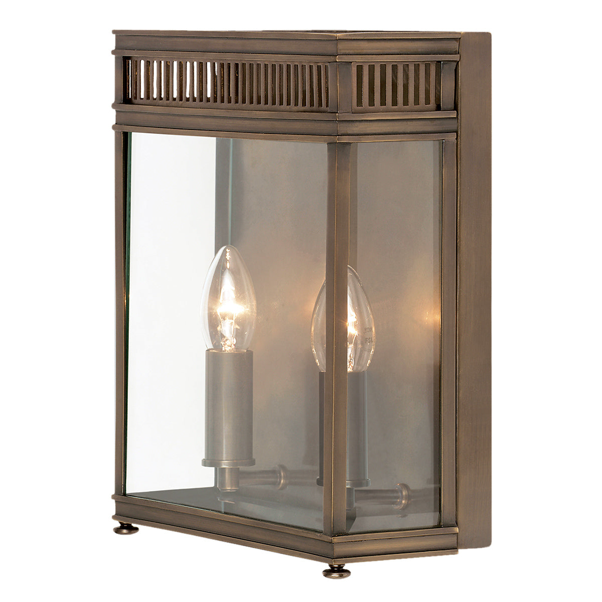Holborn Large Half Lantern – Dark Bronze Finish