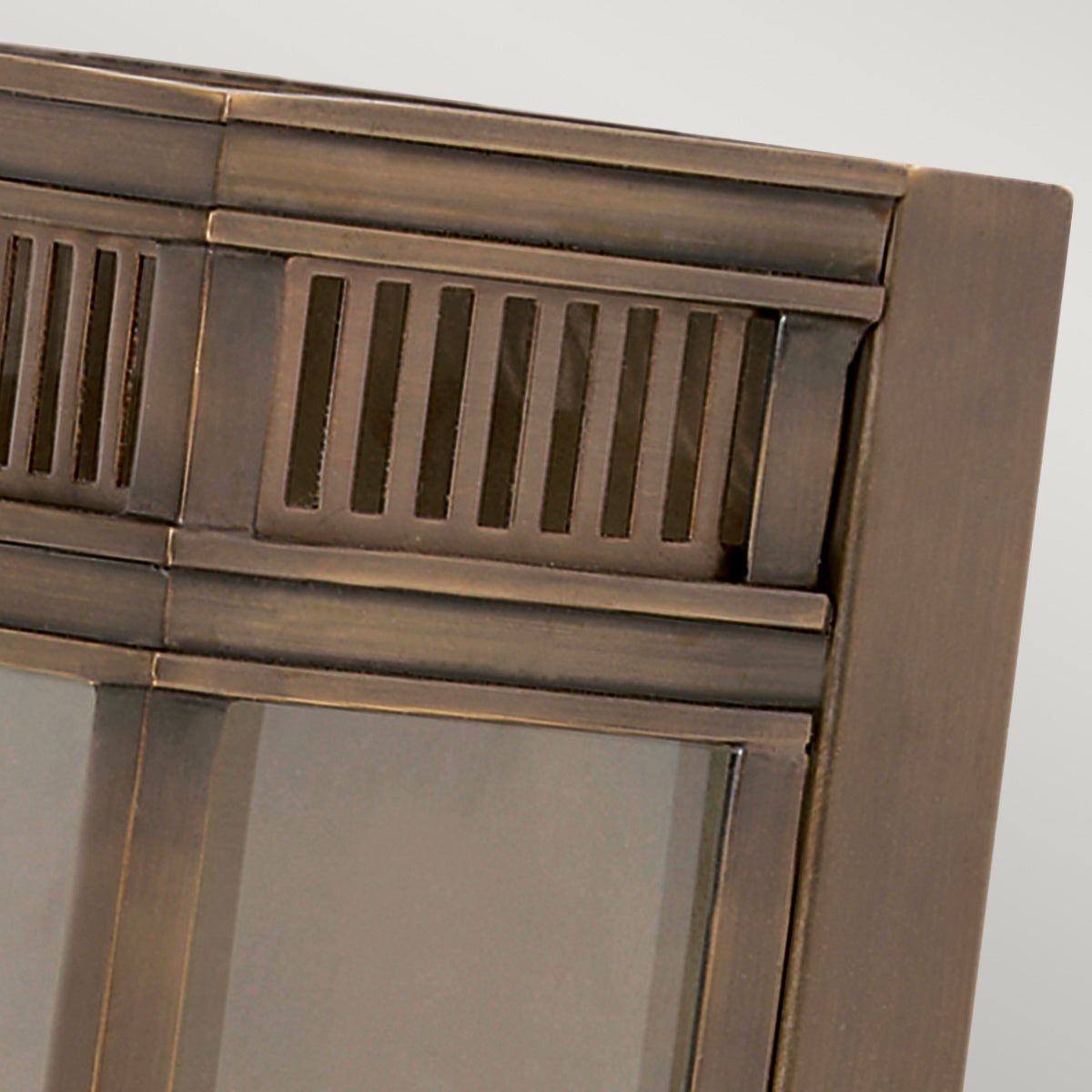 Holborn Large Half Lantern – Dark Bronze Finish