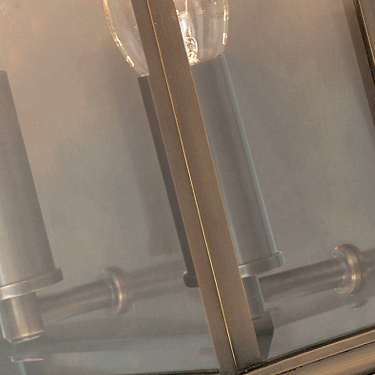 Holborn Large Half Lantern – Dark Bronze Finish