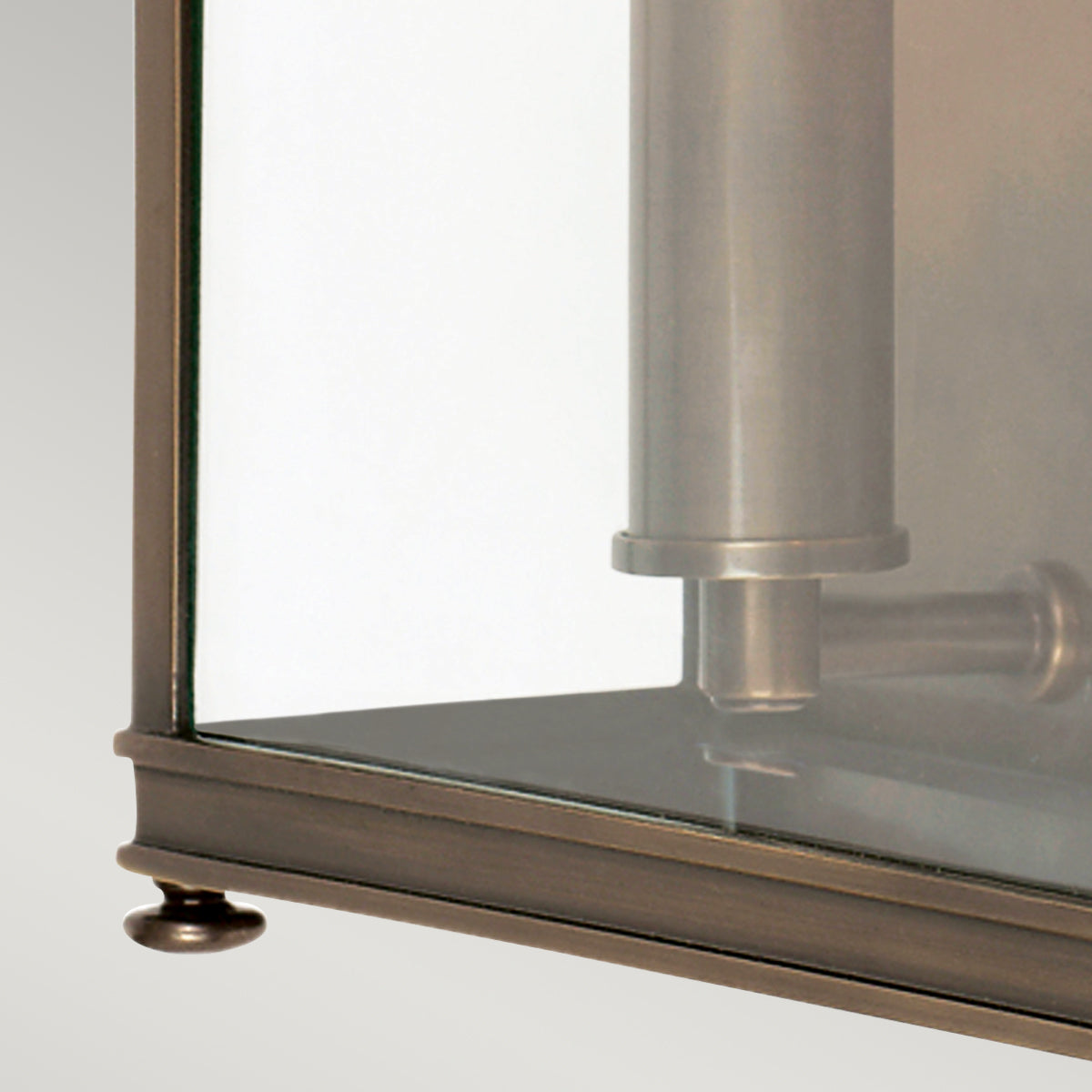 Holborn Large Half Lantern – Dark Bronze Finish