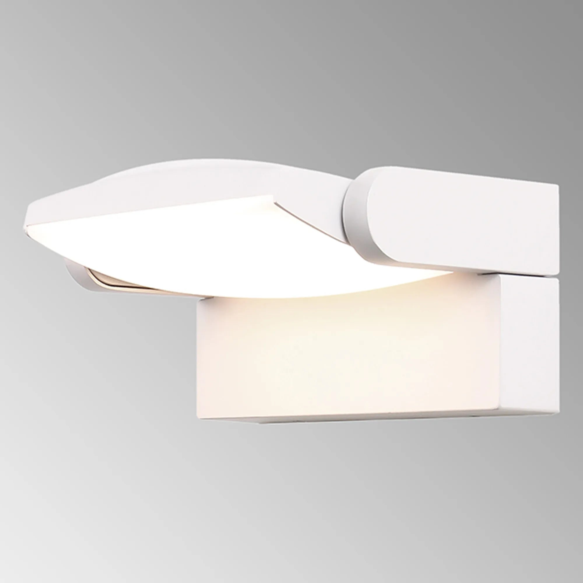 Hood Wall Lamp 12W LED, 3000K, 1100lm, IP65 3yrs Warranty