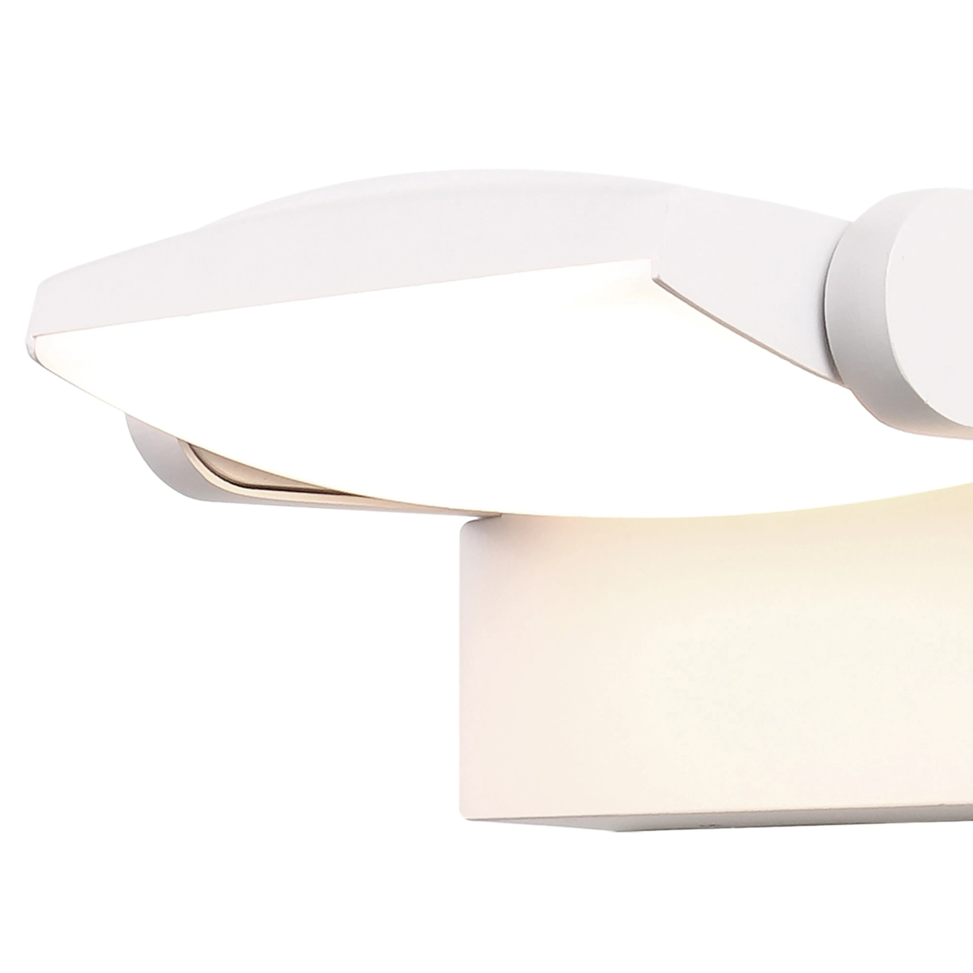 Hood Wall Lamp 12W LED, 3000K, 1100lm, IP65 3yrs Warranty