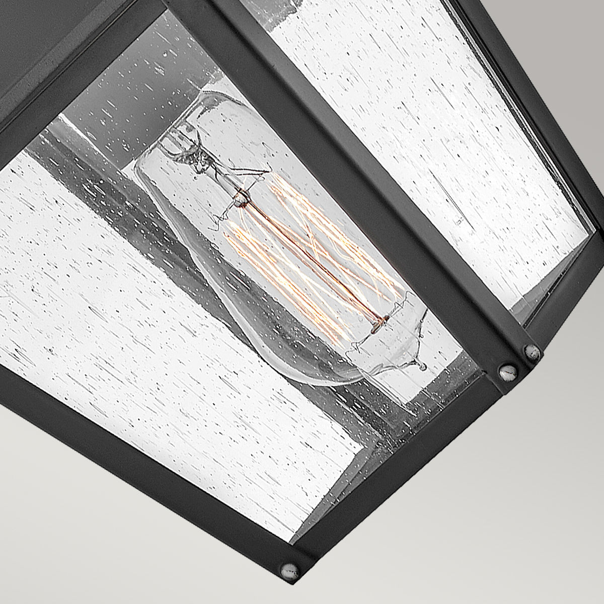 Huntersfield Small Wall Lantern - Black Finish