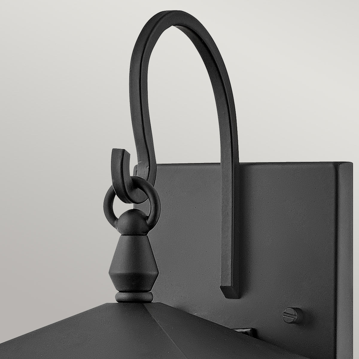 Huntersfield Small Wall Lantern - Black Finish